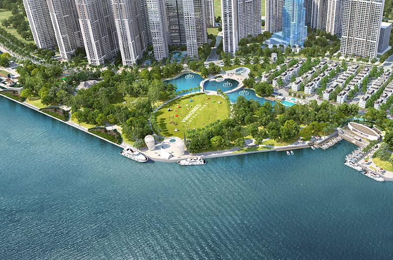 Luxury Apartment Vinhomes Хошимин Экстерьер фото