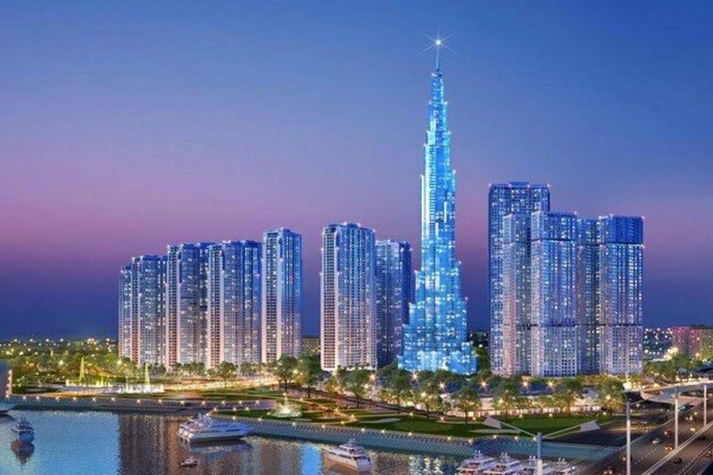 Luxury Apartment Vinhomes Хошимин Экстерьер фото